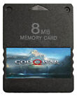 God of War 1 2 Save PlayStation 2 PS2 Memory Card 100% Completed Saves
