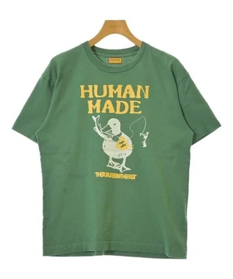 HUMAN MADE T-shirts/Cut & Sewns Green M 2200595170111 - Image 1 of 4