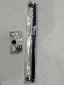 Emtek Jasper 86694US19 18" Bar Pull from Industrial Modern Collection - Flat Bla - Picture 1 of 2