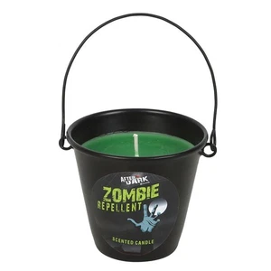 AFTER DARK HORROR BUCKET ZOMBIE REPELLENT JASMINE CANDLE SCENTED GOTHIC MONSTER - Picture 1 of 3