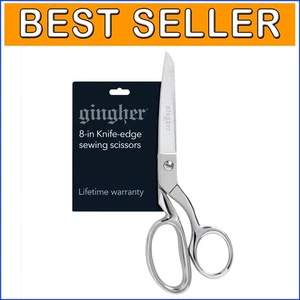 Fiskars 8-Inch Artist Scissors - Precision Knife-Edge Shears with Chrome Finish - Picture 1 of 10