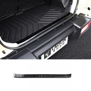 Cubierta de maletero trasero para Suzuki Jimny 4 puertas 24+ puerta trasera puerta interior umbral tira negra - Imagen 1 de 6