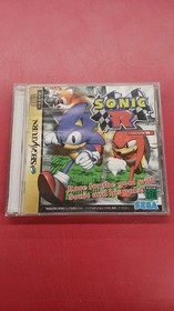 Sega Sonic R Racing Game for Sega Saturn Used Manual Included