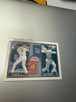 2002 Fleer Fall Classic - Rival Factions Cal Ripken, Alan Trammell #27 RF Retail - Image 1 of 2