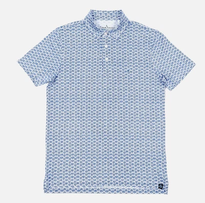 Camisa Tailor Vintage Para Hombre Manga Corta Abotonada, Azul, Talla MEDUIM Foto 1 de 3