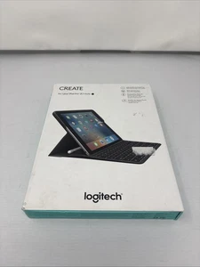 ​Custodia tastiera Logitech Create per iPad Pro 9,7 pollici 920008131 retroilluminata nera - Foto 1 di 6