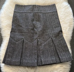 Falda plisada Leon Max edición limitada para mujer mezcla de algodón lana talla 2 - Imagen 1 de 13
