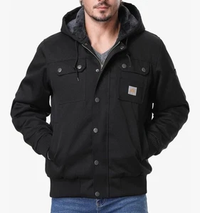 HISEA Hombres 3XL Calce Relajado Impermeable Forrado de Vellón Chaqueta de Trabajo Abrigo con Capucha Nuevo con Etiquetas - Imagen 1 de 6