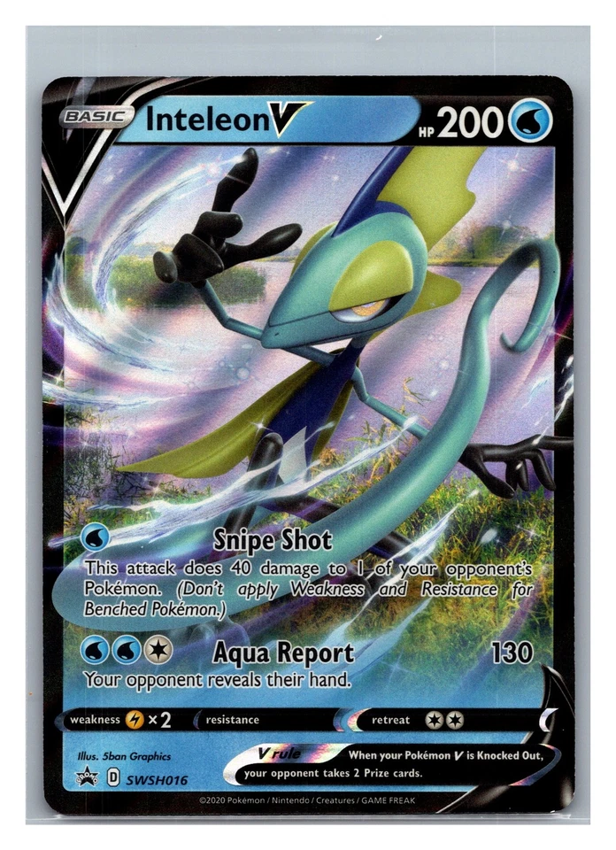 SWSH: Sword & Shield Promo Cards #SWSH016 Inteleon V - Image 1 of 2