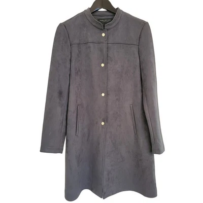 Gabardina Marc New York gris imitación gamuza talla M Foto 1 de 4