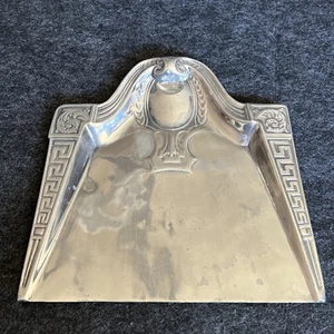 Antique Silent Butler Soft Metal Dust Pan Crumb Catcher Atlantic City Souvenir - Picture 1 of 3