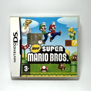 NEW SUPER MARIO BROS NINTENDO DS GIOCO ORIGINALE PAL ITALIANO CON MANUALI - Imagen 1 de 7