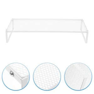 Étagère Surélevée Pour Ordinateur Bureau Support De Moniteur Surveiller - Afbeelding 1 van 12