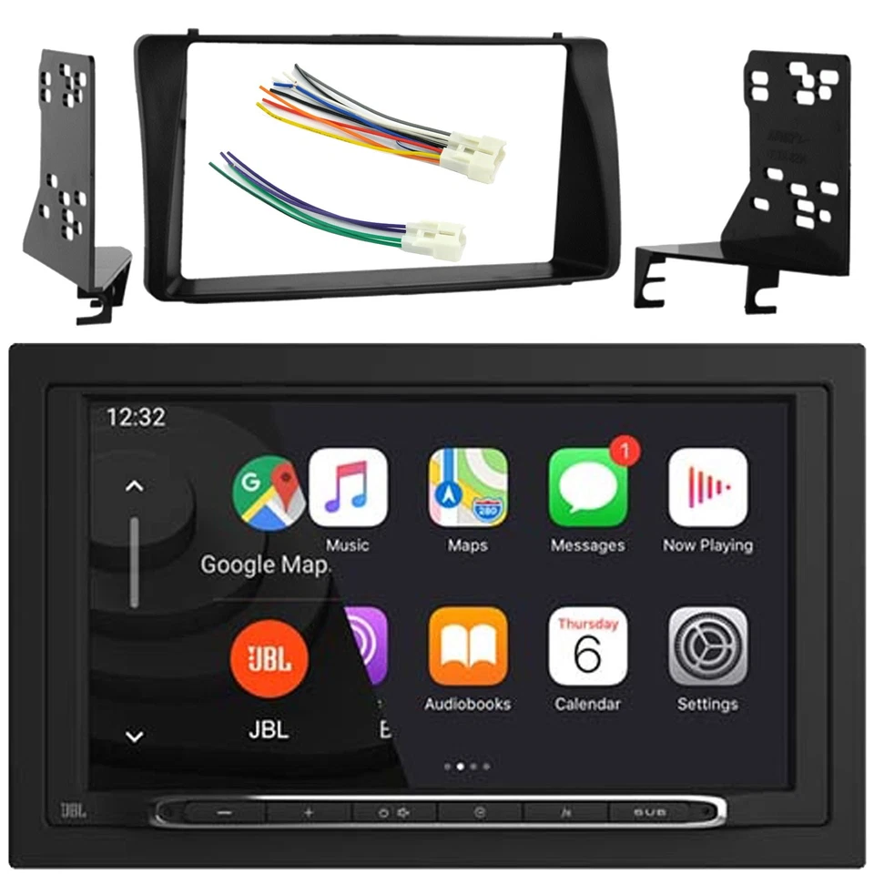 Receptor AM/FM Bluetooth 2 DIN JBL Legend 700 con kit de instalación, arnés (2003-up) Foto 1 de 4