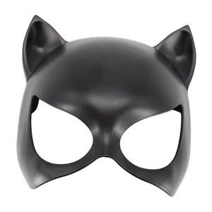 Cat Mask Dress up Blank Face Mask for Halloween Night Club Stage Performance - Picture 1 of 7