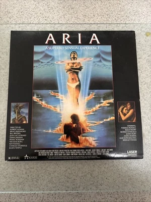 Aria Laserdisc #1113 LD Laser Disc Don Boyd Theresa Russell Beverly D'angelo - Image 1 of 2
