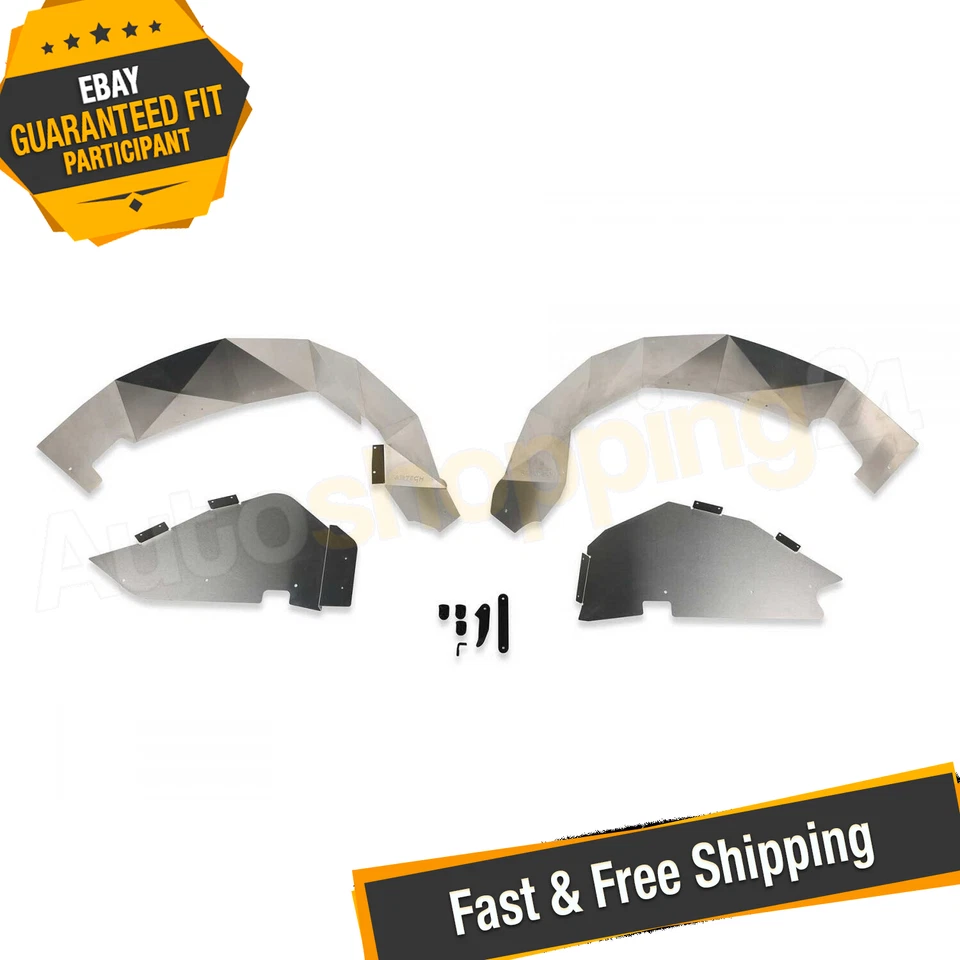 Fabtech FTS24272 Rear Inner Fenders for 2018-2023 Jeep JL 4WD Foto 1 de 4