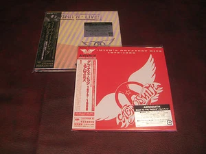 AEROSMITH LIVE BOOTLEG + HITS VERIFIED STICKER 20BIT MASTER AUDIOPHILE JAPAN CDS - Picture 1 of 1
