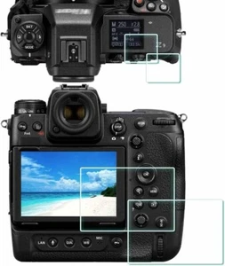 Screen Protector for Nikon Z9 Z8 Tempered Glass 9H Anti-Scratch 2+2 Pack - Picture 1 of 8