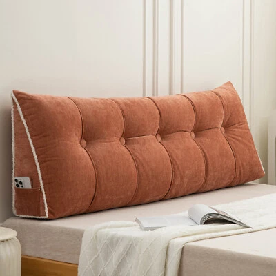 Cabecero Todo Material Cuña Almohada Multifunción Respaldo Soporte Dormitorio Lectura Foto 1 de 4