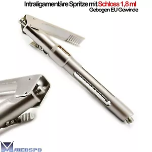 Intraligamentäre Spritze mit Schloss 1,8 ml Anästhesie Injektion Dental Syringe - Bild 1 von 4