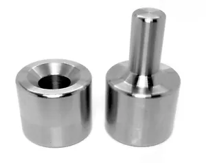 Dimple Die 1" sheet metal fabrication tools high grade treated tool steel - Picture 1 of 2