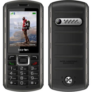 BNIB Bea-fon Active Line AL560 Single Sim Silver Factory Unlocked 2G GSM - Picture 1 of 3