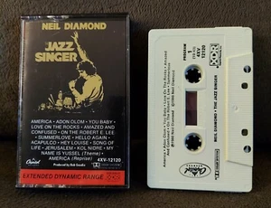 THE JAZZ SINGER Neil Diamond 1980 Soundtrack VERY NICE Stereo Cassette Tape - Picture 1 of 3