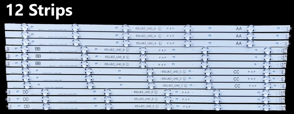LG 65uj6300-ua LED Backlight Strip (1) 65uj63 UHD a