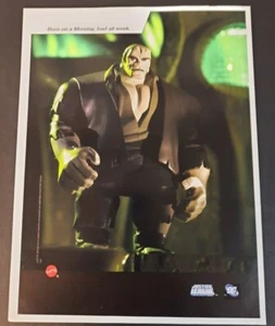 JUSTICE LEAGUE UNLIMITED Figures "Born on a Monday..." ~ Magazine PRINT AD 2006 - Picture 1 of 1