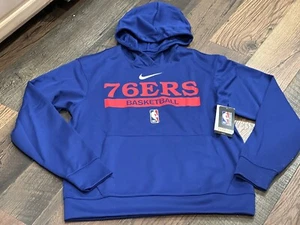 Philadelphia 76ers NBA Men's Nike Royal Blue Hoodie - Medium - Picture 1 of 7