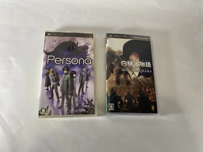 Lot2 PSP Persona & SHIROKISHI MONOGATARI Dogma Wars Sony - Japan Game - Complete - Image 1 of 4