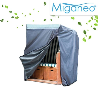 Schutzhülle XXL Strandkorb Möbelplane Schutzhaube Abdeckung Abdeckhaube Hülle - Bild 1 von 4