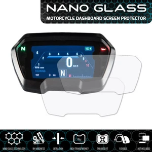 Ducati XDiavel / S 1260 (2016+) NANO GLASS Dashboard Screen Protector x 2 - Picture 1 of 8