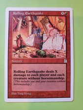 Rolling Earthquake * MTG Portal Three Kingdoms (P3K)