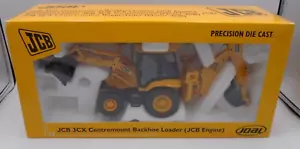 JOAL 1:25 189 JCB 3CX CENTREMOUNT BACKHOE LOADER JCB ENGINE REF 299 PLEASE READ - Picture 1 of 23