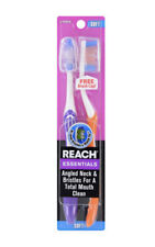 Reach Essentials 1-Pack Soft Bristle 2- Count Toothbrushes with FREE Brush Cap 