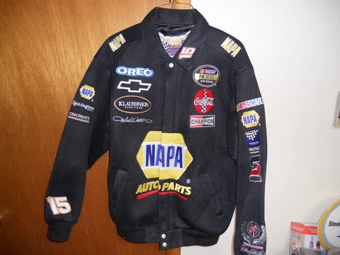 Nascar Coat by Jeff Hamilton #15 NAPA M. Waltrip size XL Cover
