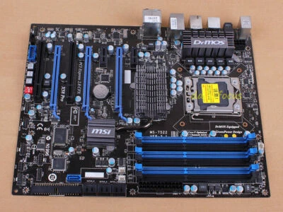 MSI X58 PRO X58 PRO-E Motherboard MS-7522 LGA 1366 DDR3 Intel X58 Chipset - Image 1 of 2