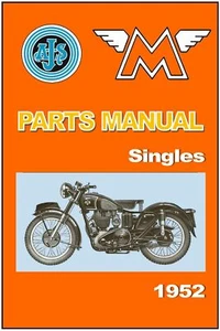 MATCHLESS AJS Parts Manual G3 G3L G3LS G3LC G3LCS G80 G80S G80C & G80CS 1952 - Picture 1 of 3