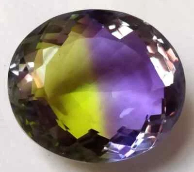 AAA+ Large Tourmaline 79.45 Ct. Bi-Color Oval Cut Loose Gemstone Women for Gift - Image 1 of 4