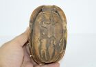 Ancient Egyptian Rare Antique Scarab Beetle For Protection In Egyptology BC