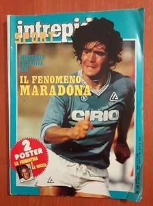 Intrepido Sport n.39 anno 1984 Il fenomeno Maradona Poster Fiorentina e La Rocca - Picture 1 of 1