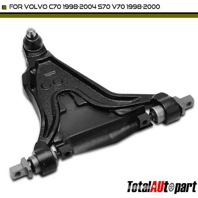 Braço de controle e conjunto de junta esférica para Volvo C70 1998-2004 S70 dianteiro direito inferior - Imagem 1 de 4
