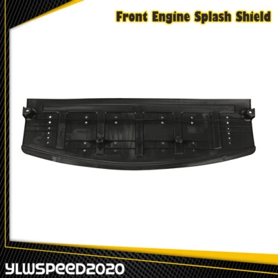 Se adapta a Hyundai Genesis 2010-12 cupé 2 puertas negro protector contra salpicaduras del motor delantero Foto 1 de 4