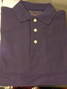 St. John's Bay Long Sleeve Pique Polo Shirt Men Small New With Tags 100% Cotton - Picture 1 of 7