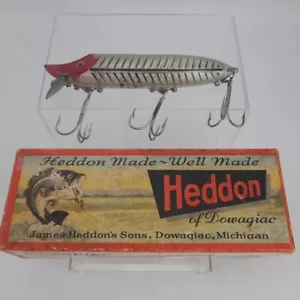 Heddon 9750 XRS Vamp Spook Fishing Lure In Box 4.5" Silver Clear - Picture 1 of 10