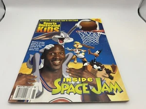 Sports Illustrated for Kids Michael Jordan Space Jam 1997 w Poster 90s Movie NBA - Picture 1 of 4