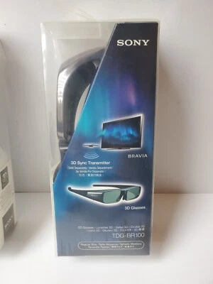 SONY TMR-BR100 3D Sync Transmitter  BRAVIA 3D Ready TV & Sony TDG-BR100 Glasses - Image 1 of 4