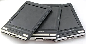 3x Riteway 5x4 4x5 Large Format Cut Sheet Film Double Darkslides - UK Seller - Picture 1 of 2